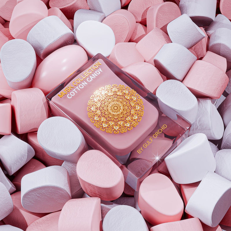 Gulf Orchid Cotton Candy Zuckerwatte Eau de Parfum Rosa 60ml - Bild 2