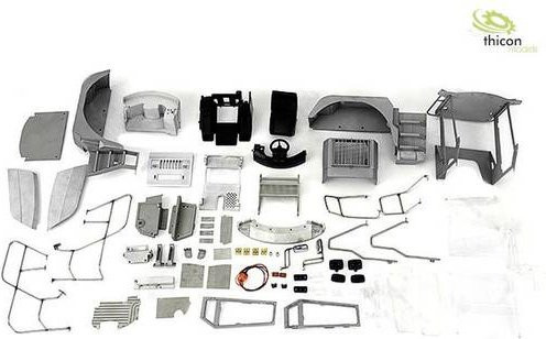 Thicon Models 58004 Metallaufbau für Modellbau im Maßstab 1:15 - Bild 1