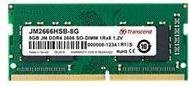 Transcend JetRAM DDR4 SO DIMM 260-PIN Arbeitsspeicher Modul, 8 GB, 2666 MHz, PC4-21300, CL19, 1.2 V, non-ECC, Farbe: Grün (JM2666HSB-8G) - Bild 1