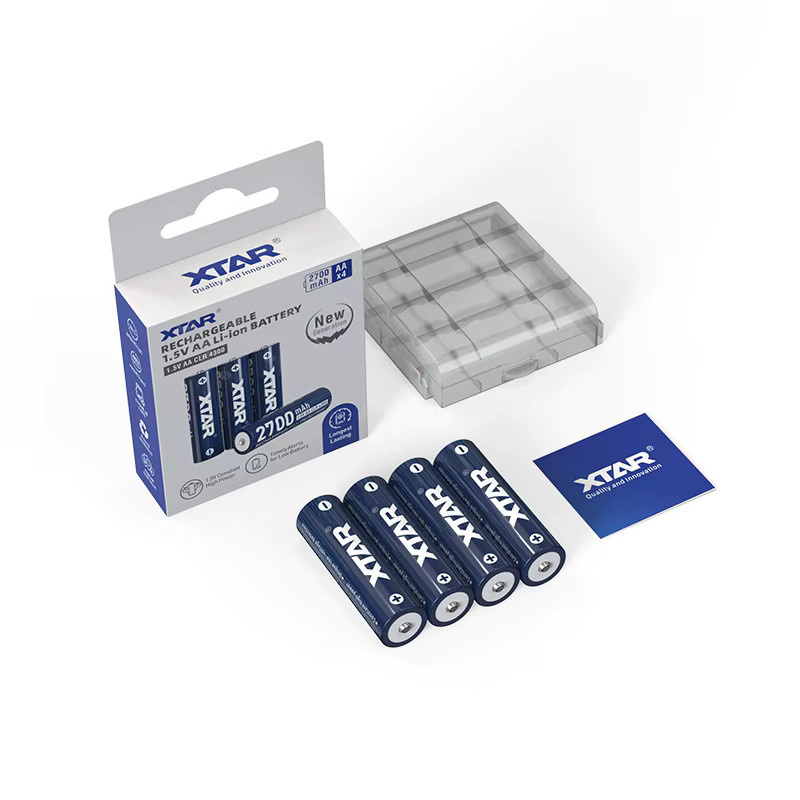 XTAR AA 1,5V Li-Ionen-Batterie 2700mAh Blau für Wildkameras - Bild 5