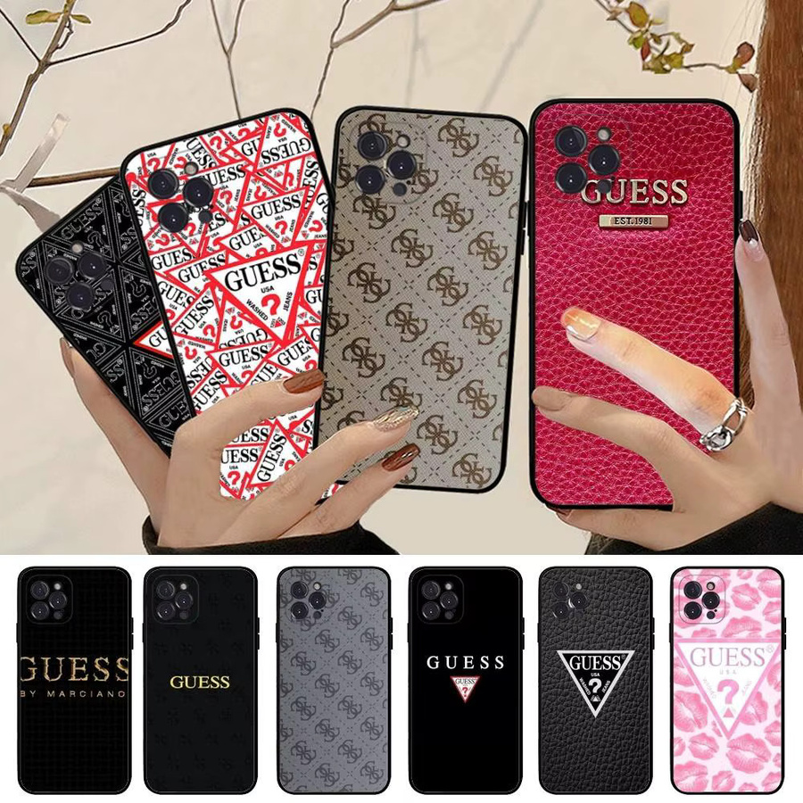 Modische G-Guess Handyhülle für iPhone 17 16 15 16e 14 13 12 11 Pro Max Plus in Multicolour - Bild 6