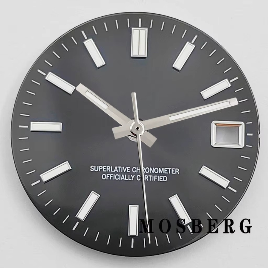 miuksi Uhrenzifferblatt, 29 mm, Schwarz, Unisex - Bild 3