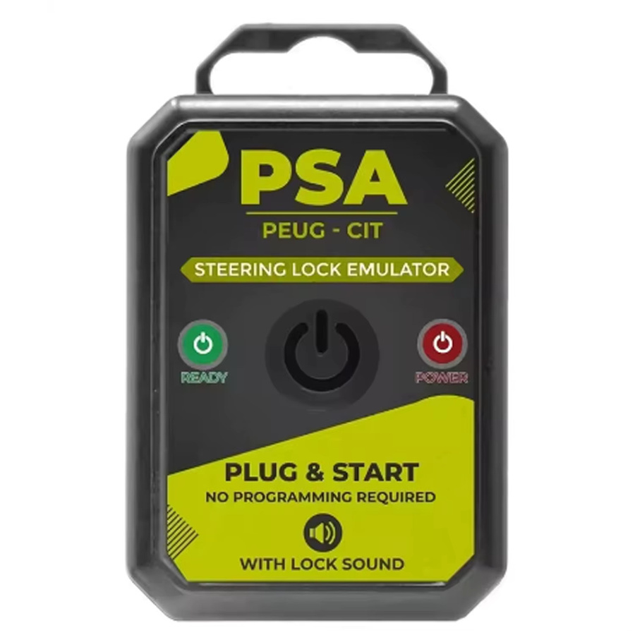 ITCARDIAG Lenkungsschloss-Emulator mit Schloss-Sound für PSA Peugeot Citroen Opel ab 2011, Schwarz, ohne Programmierung, 9815905380/36448900 - Bild 2
