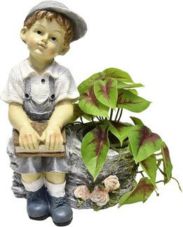 GRANIMEX Gartendekor aus Polystone in Mehrfarbig, Breite: 24 cm, Höhe: 32 cm - Bild 1