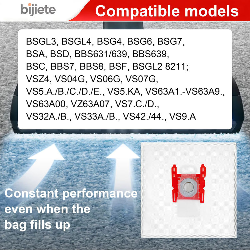 Bosch PowerProtect Staubsaugerbeutel Typ G in Weiß - Bild 2