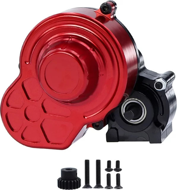 FACSNY CNC Aluminium Getriebe mit Motor, Zubehör, Schwarz - Bild 1