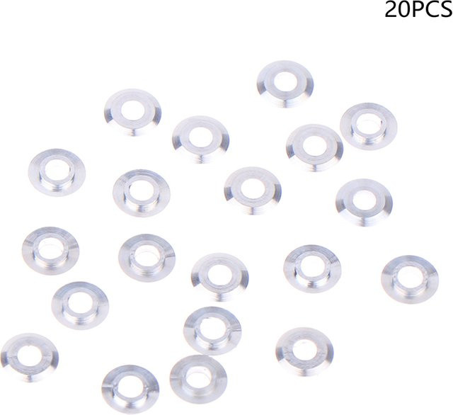 Tamiya Mini Metall Unterlegscheibe Dichtung, 20-teiliges Set - Bild 1