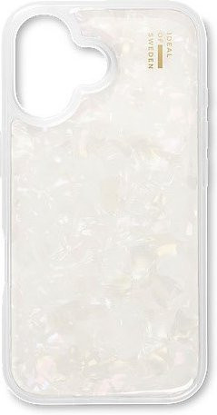 iDeal Of Sweden Pearlised Case MagSafe für iPhone 16 in Weiß - Bild 1