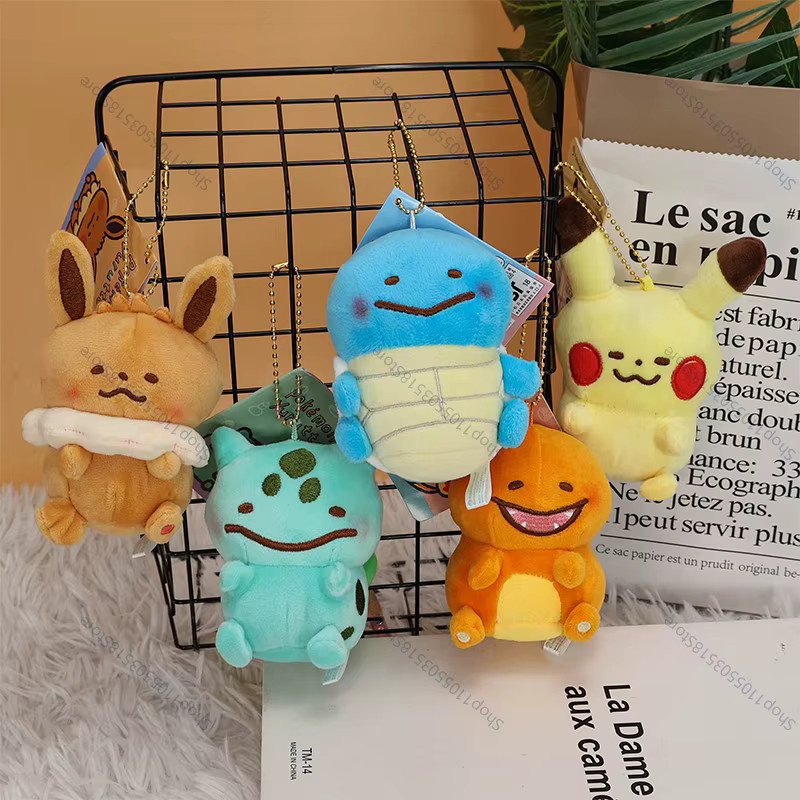 DUODUOBAO Pokemon Mini Plüsch-Schlüsselanhänger, Stofftier-Anhänger, Bunt / Mehrfarbig - Bild 2