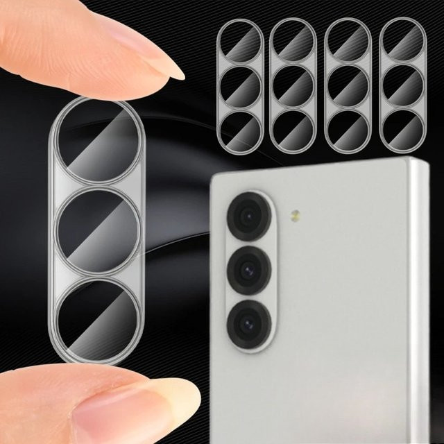 Kamera Objektiv Schutz Film für Samsung Galaxy Z Fold 7 6 5 4 transparent HD Definition Glas Schutzabdeckung - Bild 1