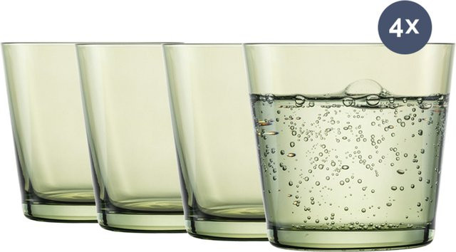 Zwiesel Glas Together Wasserglas transparent grün - Bild 1