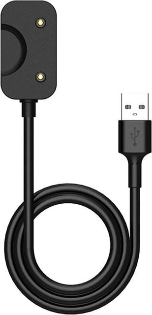 Samsung Galaxy Fit 3 Magnetisches USB-Ladekabel mit USB-C Adapter in Schwarz - Bild 1