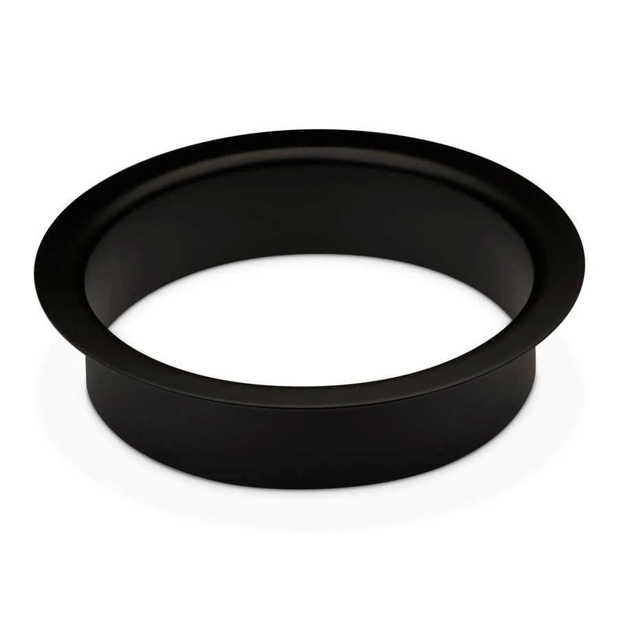 SO-TECH Durchwurfring aus Edelstahl in Schwarz Matt, Durchmesser: 18 cm, Höhe: 4,15 cm - Bild 2