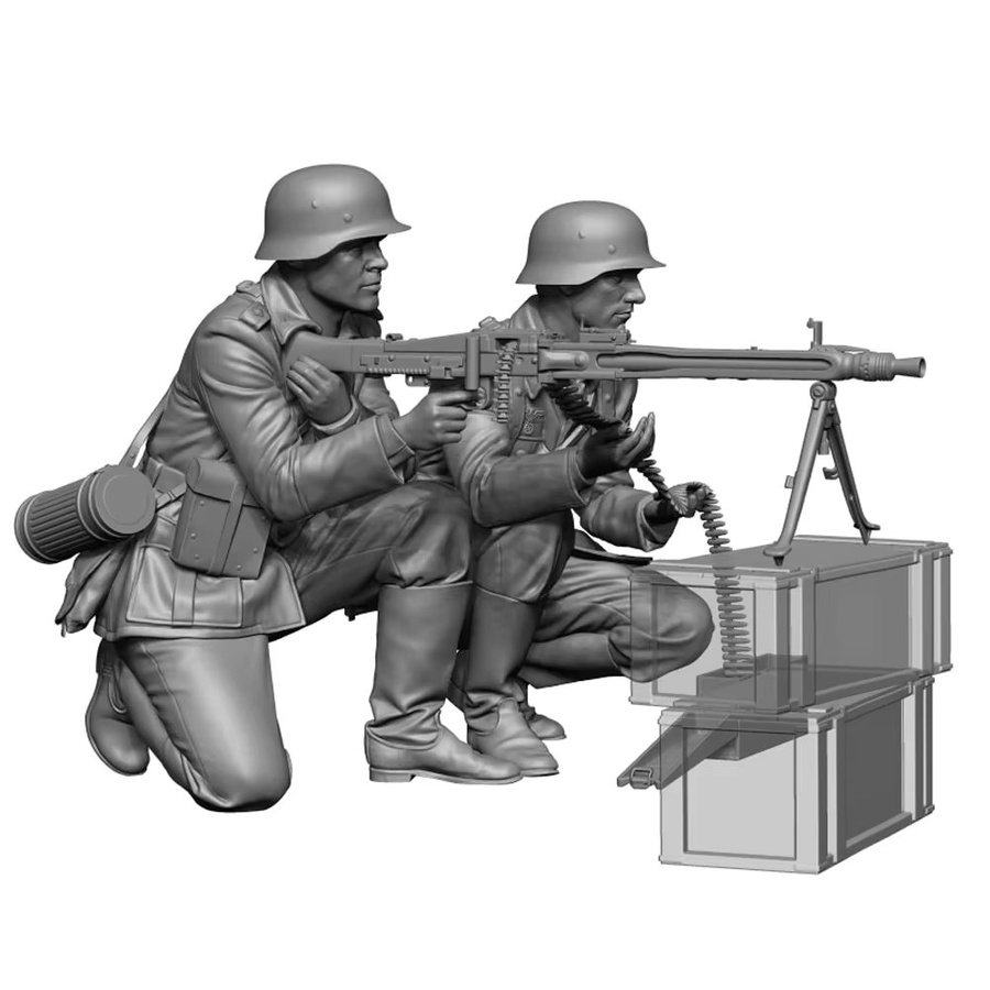 ZKBOZK Soldaten Schützen-Team, Resin-Modellfigur, 1:35, Militär - Bild 2