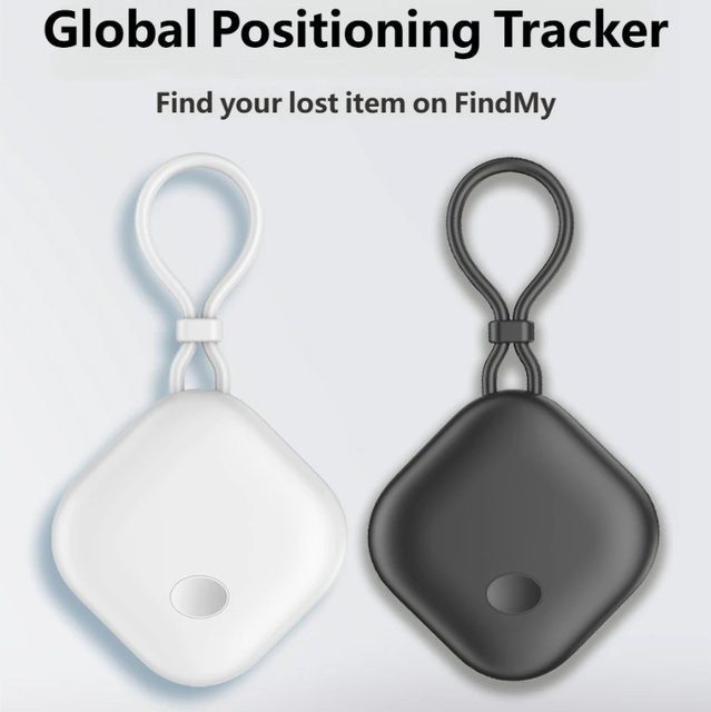 Bluetooth GPS Tracker in Weiß für Kinder, Senioren und Haustiere, Find My kompatibel, wasserdicht mit Alarmfunktion und 12 Monaten Standby-Zeit - Bild 1