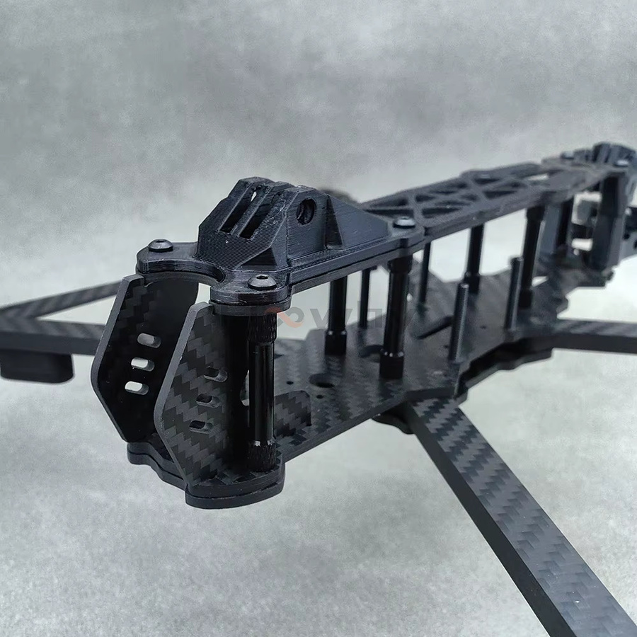 Mark4 V2 PRO FPV-Rahmen Kit für 7/8/9/10 Zoll Quadcopter in Schwarz für Freestyle und Long Range DIY-Projekte - Bild 2