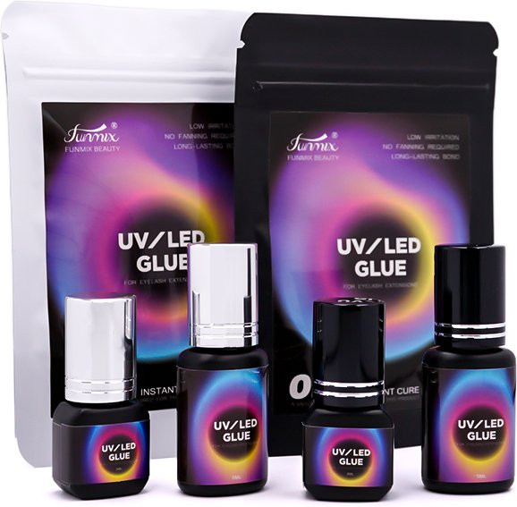 Funmix Wimpern Kleber UV LED, 3 ml/5 ml - Bild 1