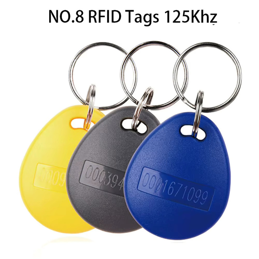 100 Stück RFID EM ID Karten 125 kHz Blau für Zugangskontrolle und Zeiterfassung TK4100 EM4100 kompatibel - Bild 3
