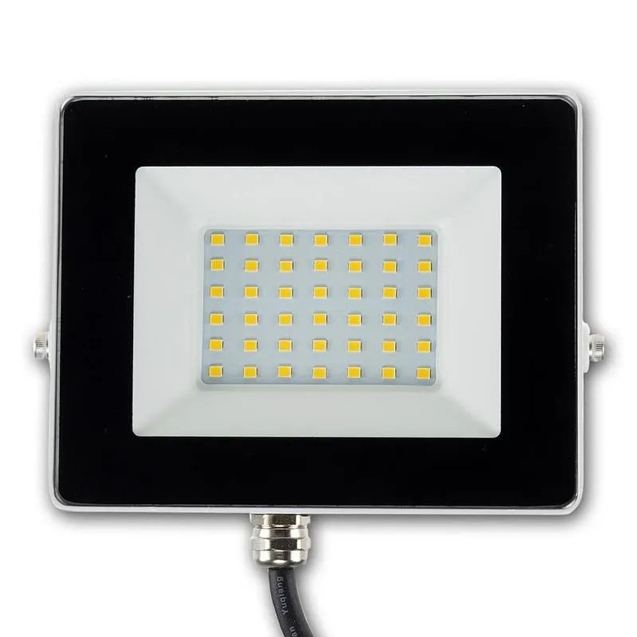 ChiliTec LED-Fluter CTF-SLW 30 IP65 30W 2503lm Neutralweiß in Weiß - Bild 2