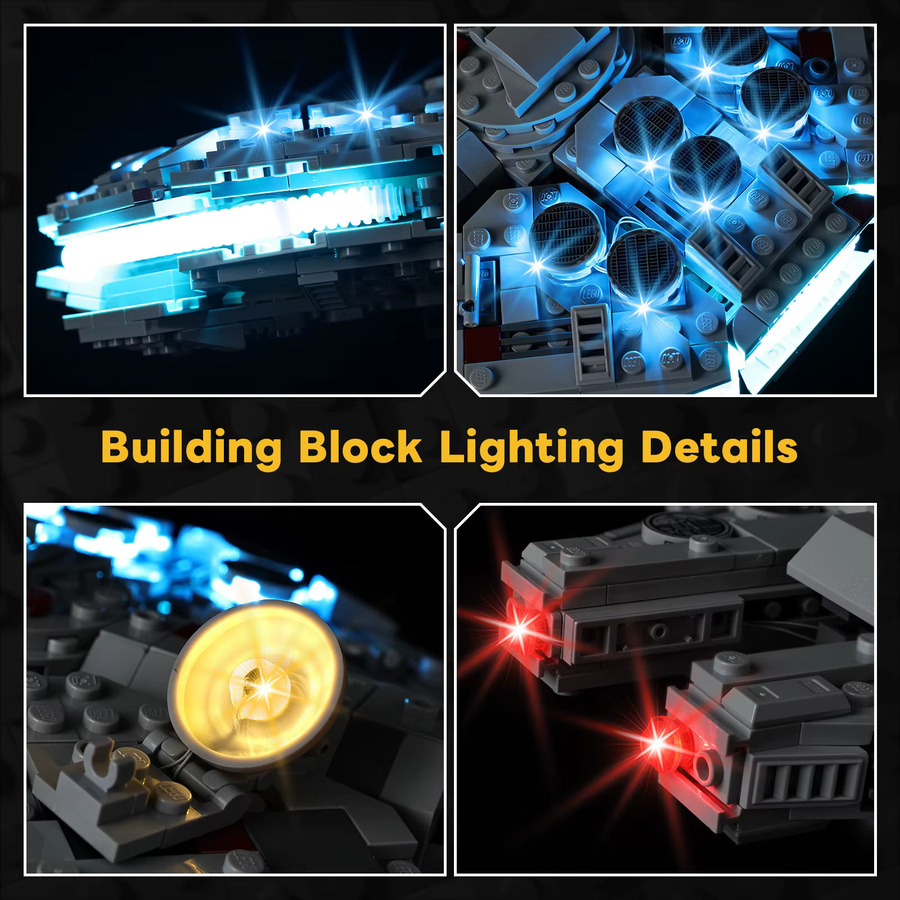 Lego Star Wars Modell-LED-Lichtset, Zubehör - Bild 3