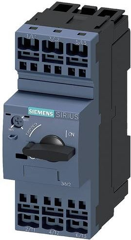 Siemens 3RV2021-1KA20 Leistungsschalter in Grau mit einem Einstellbereich von 9 - 12,5 A und einer maximalen Schaltspannung von 690 V/AC - Bild 1