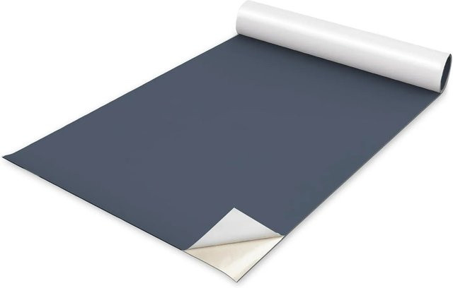 Tulup Möbelfolie Klebefolie Matt in Kühles Grau, B: 50 cm, L: 100 cm - Bild 1