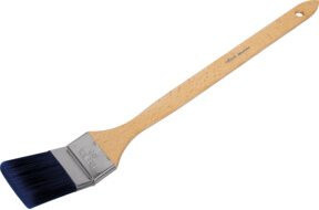 BlueLine Heizkörperpinsel für wasserbasierte und lösungsmittelbasierte Farben, Farbe: Blau, Breite: 50 mm, 6er Packung - Bild 1