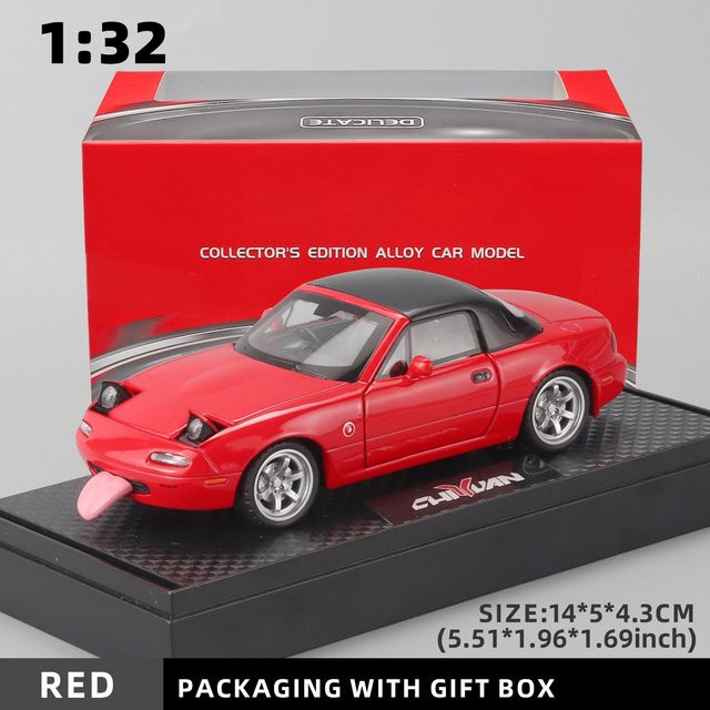 Linyi toy car Mazda Mx5, Spielzeugauto, 1:32, mit Sound und Licht, grau, ab 14 Jahren - Bild 1