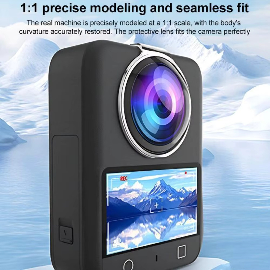 DJI Osmo 360 Kamera Objektivschutz Transparent Drehbare Wasserdichte Objektivkappe aus PC Anti Scratch Zubehör - Bild 5