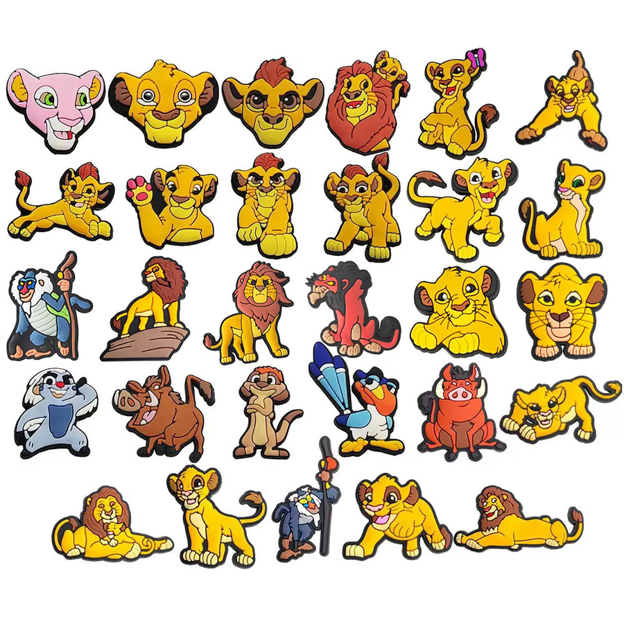 Simba Schuh-Charms, Cartoon, Unisex - Bild 7