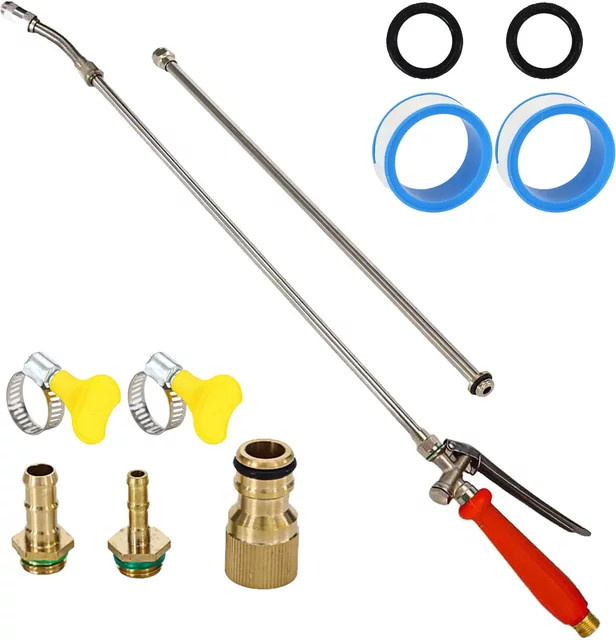 LEENKEA Einziehbare Sprayer Zauberstäbe als Ersatz für Garten Unkraut Sprayer Stange Handheld Sprayer Extender Gartenwerkzeuge - Bild 1