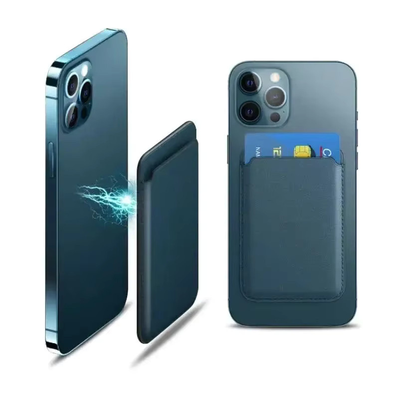 Apple Finewoven Kartenetui Hülle mit starkem Magnet für iPhone 17 16 15 14 13 12 Pro Max Plus und MagSafe in Schwarz - Bild 4