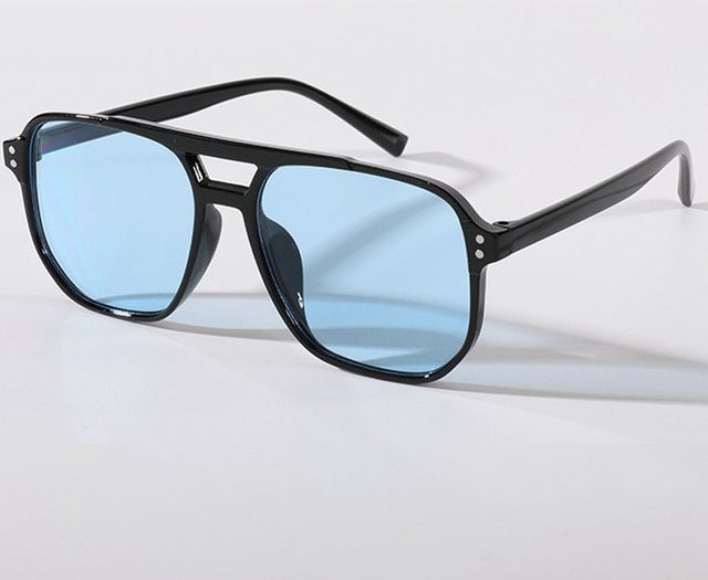 RMM Sonnenbrille, Quadratisch, Vollrand, Schwarz, Unisex, Kunststoff - Bild 1