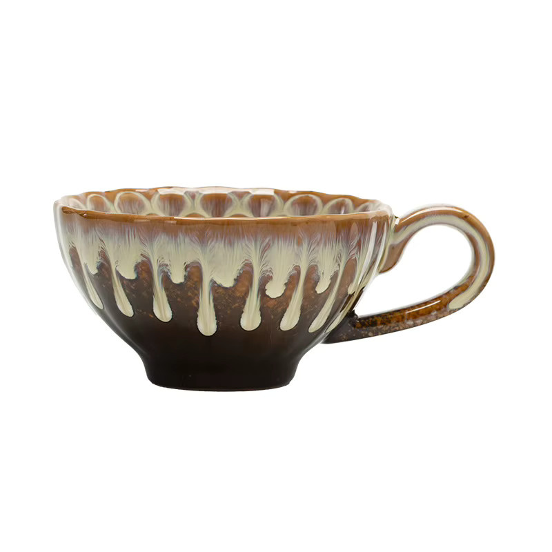 Kreative Retro Keramiktasse für Kaffee und Tee - Bild 3