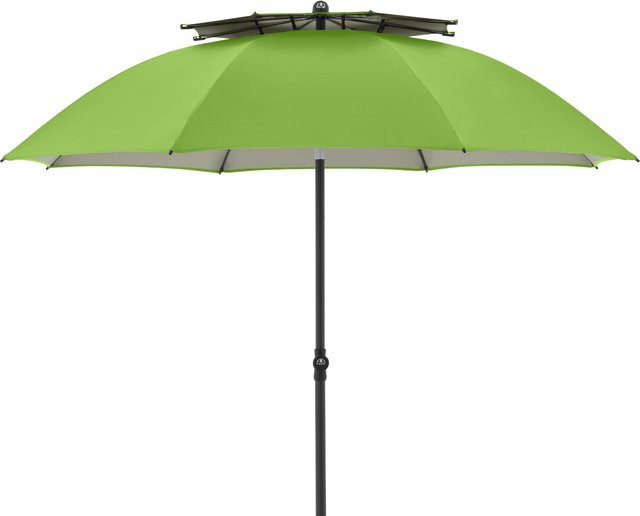 Doppler Sonnenschirm Windprofi in Grün mit Durchmesser: 200 cm - Bild 1