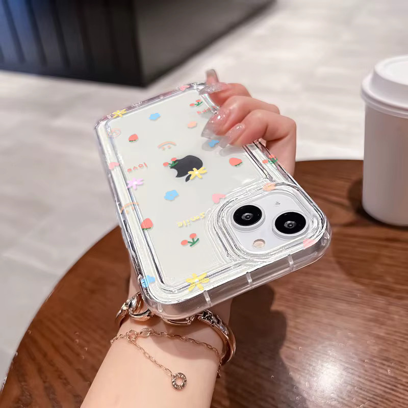 Transparente Silikon Handyhülle von AKABEILA für iPhone Modelle - Bild 3