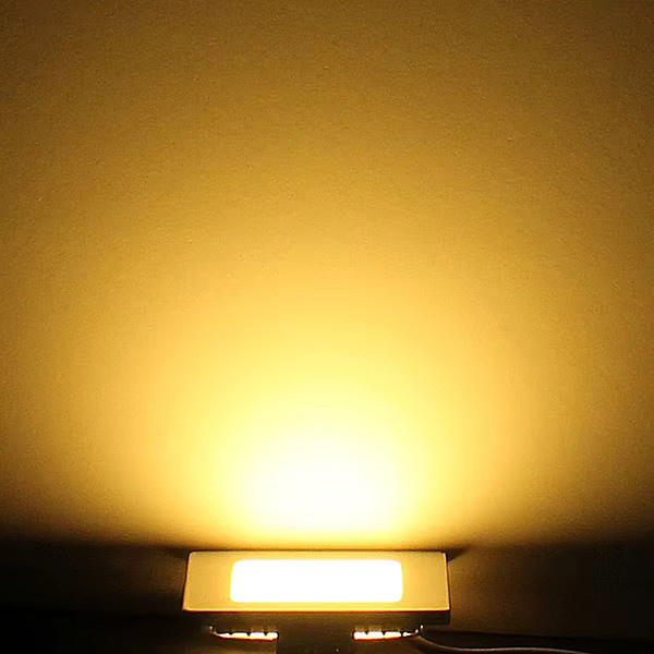 Dimmbare LED-Panel-Einbauleuchte in Weiß für Küche und Foyer mit einstellbarer Farbtemperatur - Bild 3