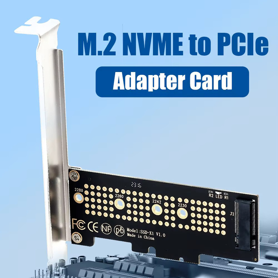 FENVI M.2 NVMe zu PCIe 4.0 Adapter mit Aluminium SSD Kühlkörper in Schwarz für PC - Bild 2