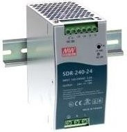 Mean Well SDR-240-48 Stromversorgung der SDR-240 Serie in Silber mit 240 Watt und aktiver PFC für die DIN-Schienenmontage - Bild 1