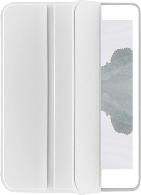 Apple iPad 9.7 Smart Cover Klapphülle aus PU-Leder und Silikon in Weiß für iPad 5./6. Generation und iPad Air 1/2 - Bild 1