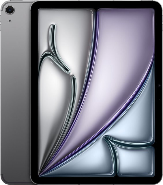 Apple iPad Air 11" (128GB) WiFi + 5G (M3, 2025) Space Grau mit iOS und USB-C - Bild 1