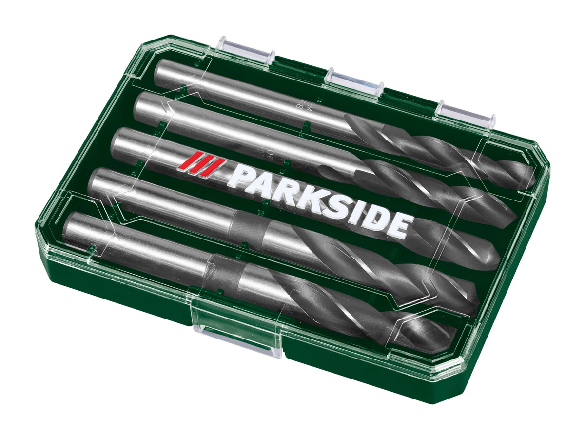 Parkside HSS Spiralbohrer Set PASP 2 A1, 5-teilig, Silber - Bild 3