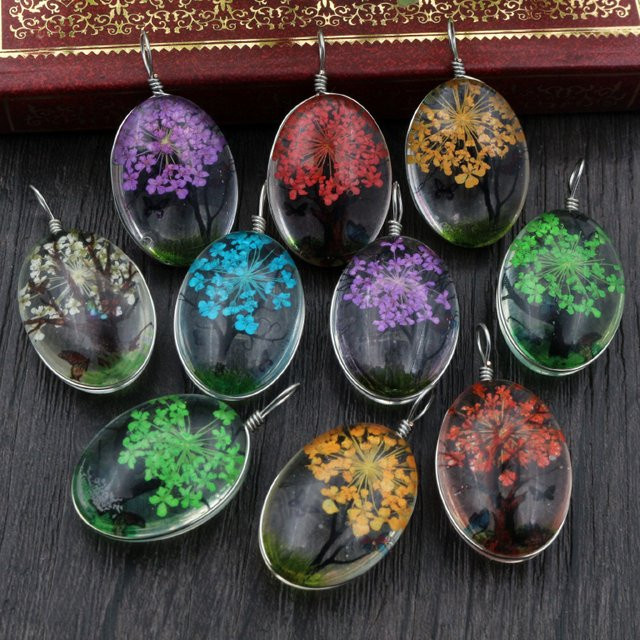 Wadsfred Anhänger, Kristall, Glas, 34x18mm, Damen - Bild 1