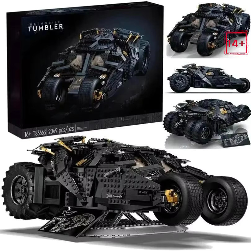 Chariot Dark Knight Batmobile, Modellbausatz, 2049 Teile, ab 14 Jahren - Bild 2