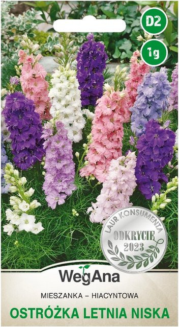 VegAna Hyazinthen-Mix Sommerblumen Samen, Mehrfarbig, 1 g - Bild 1