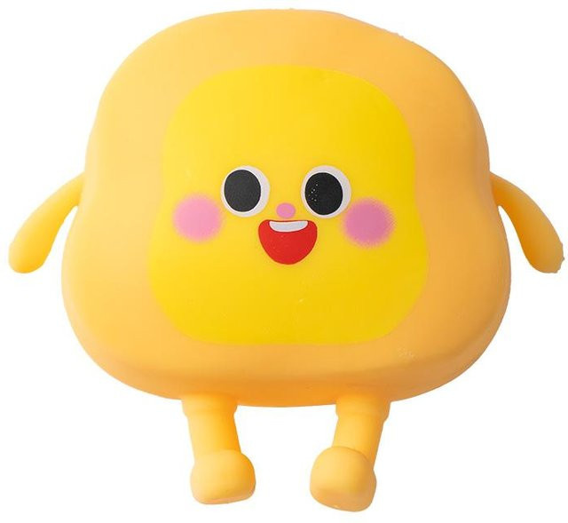 A Family Of Home Textiles Squishy Stressball, Essen, gelb - Bild 1