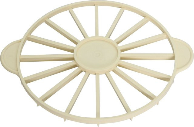 Schneider Torteneinteiler 16-teilig rund in Beige mit Durchmesser: 26,5 cm - Bild 1