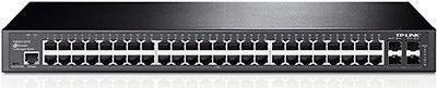 TP-Link JetStream SG3452 Gigabit Managed Switch mit 48x RJ-45 und 4x SFP Ports in Schwarz - Bild 1