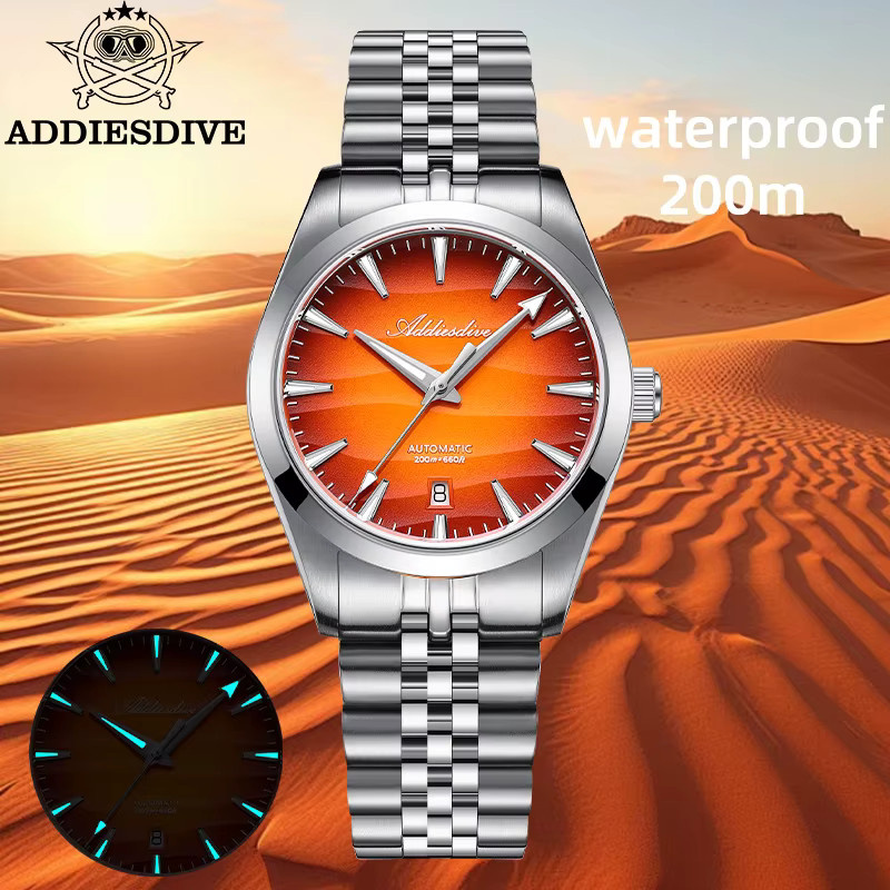 ADDIESDIVE Armbanduhr, Automatik, Edelstahl, 39 mm, Herren - Bild 2