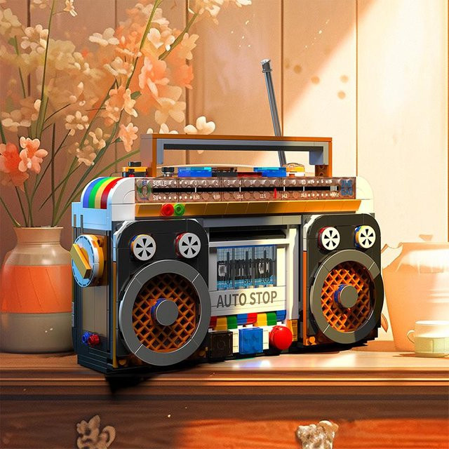 Stadt Mini Retro Haushaltsgeräte Modell Bausteine, ab 14 Jahren - Bild 1